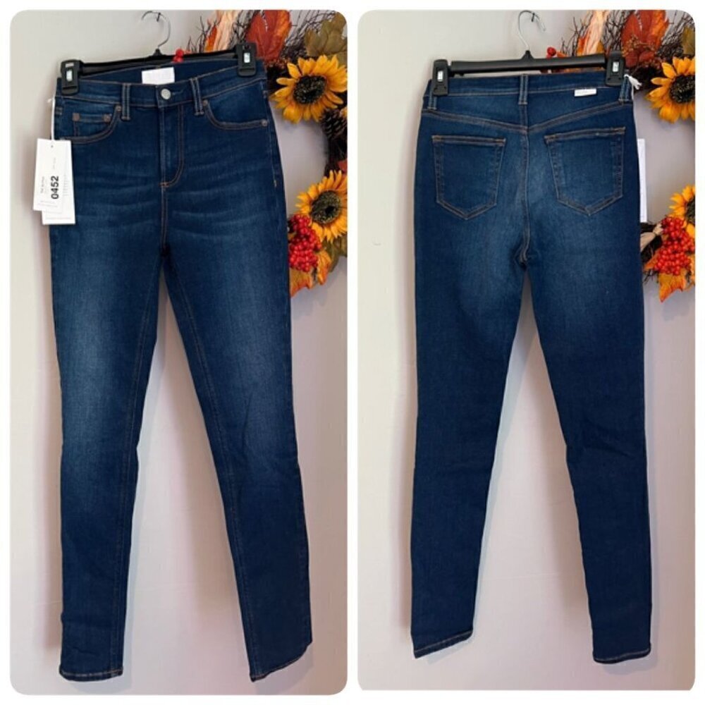Boyish The BLYTHE High Rise Stretch Skinny Jeans Sz 25 in QUIET LIFE